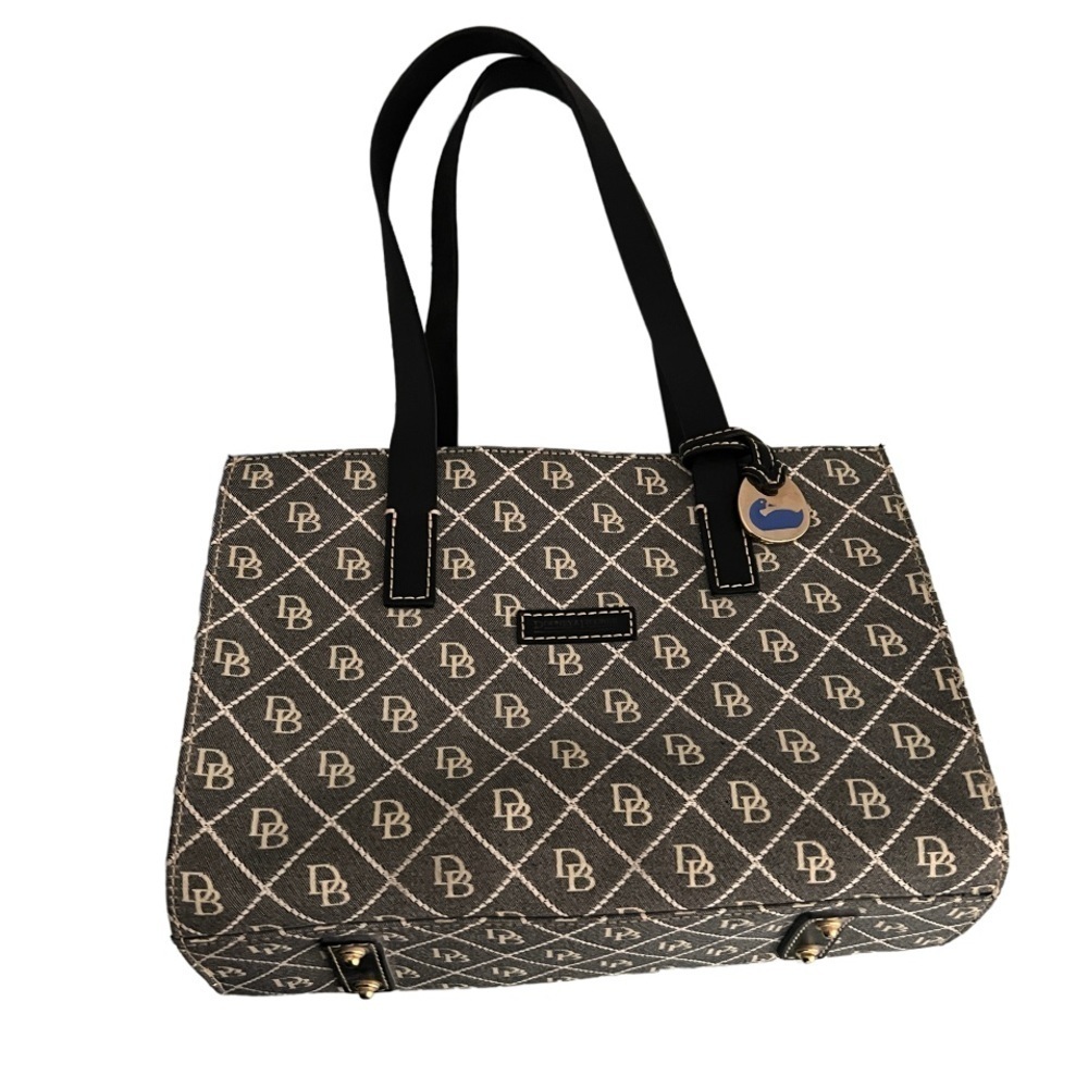 DOONEY & BOURKE - Vintage - Signature Monogram Allover printed Tote 🖤👜
